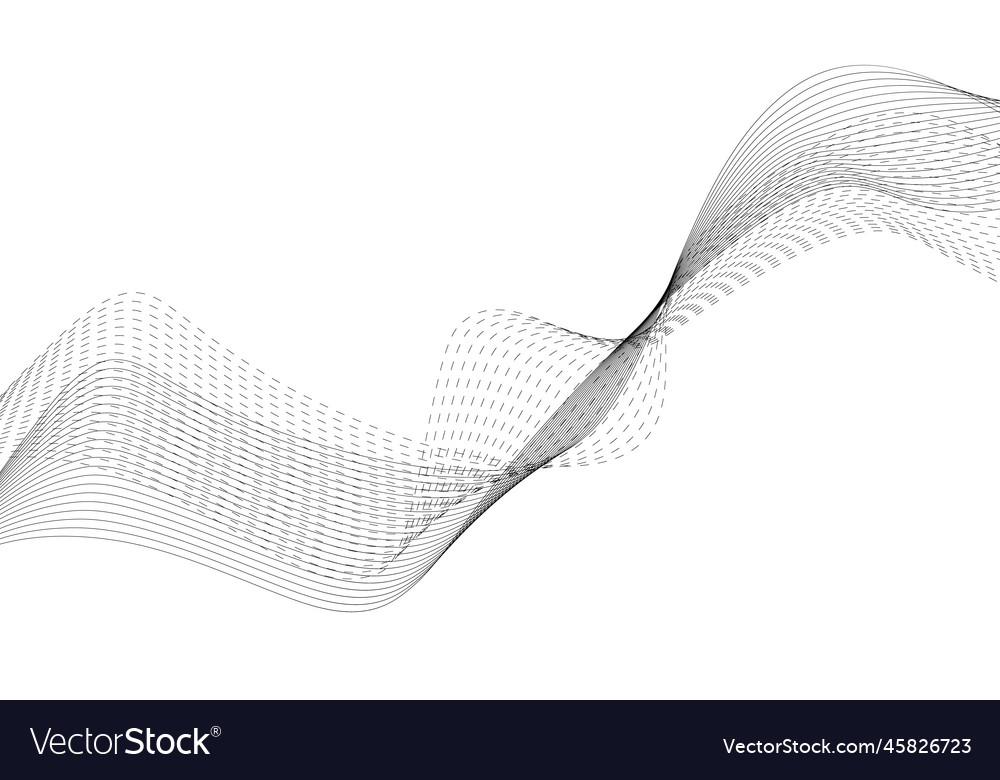 Abstract wave element for design digital vector image Abstract wave element for design digital