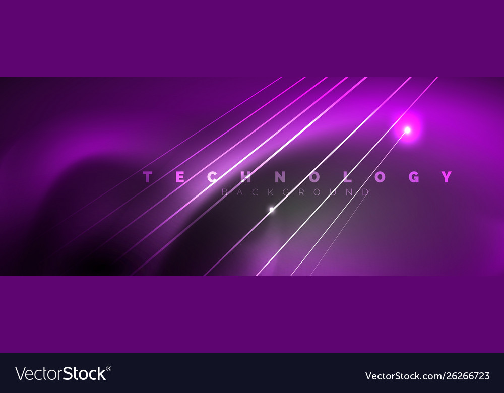 Color light with lines outer space background