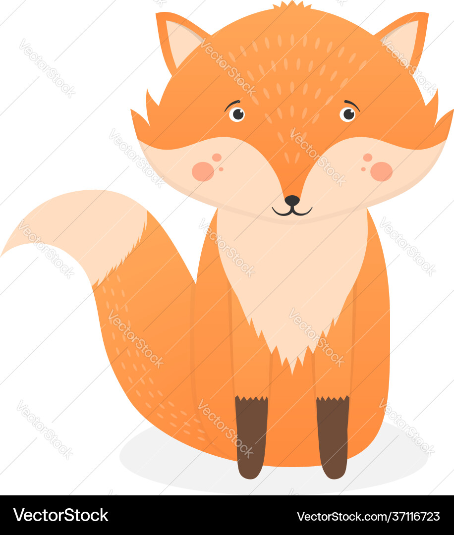 Fox Royalty Free Vector Image - VectorStock