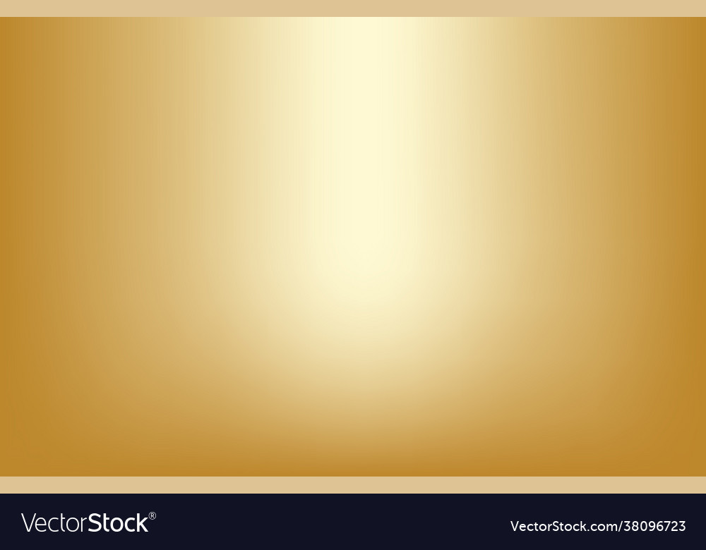 Gold gradient background texture vector image Gold gradient background texture