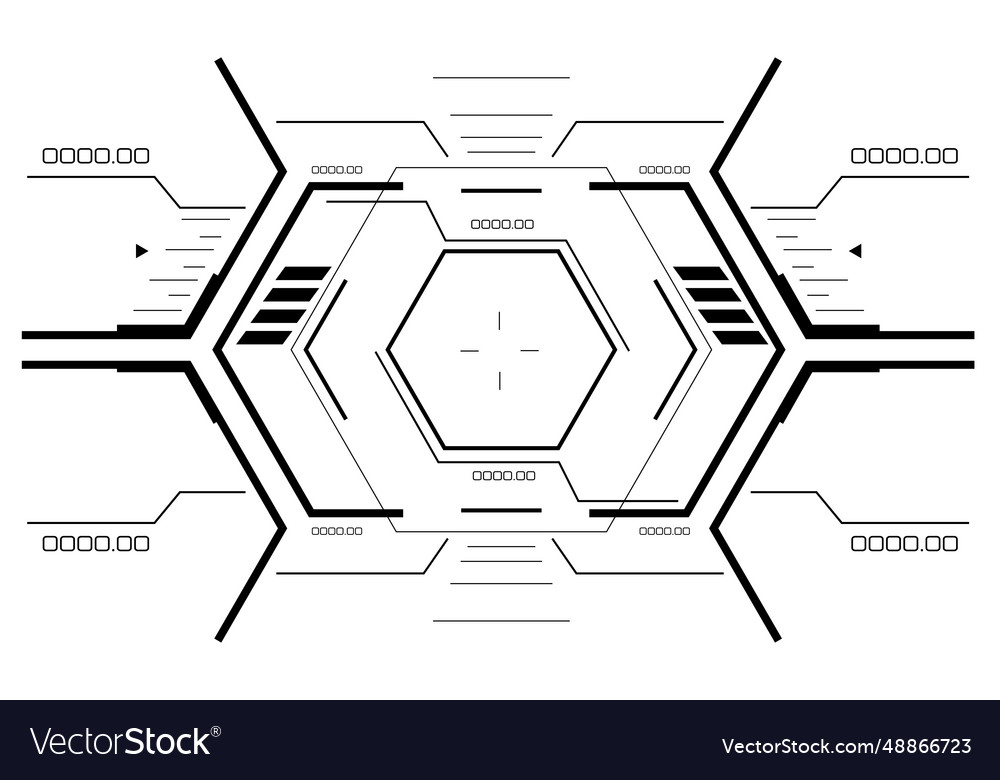 Sci-Fi HUD Interface Screen