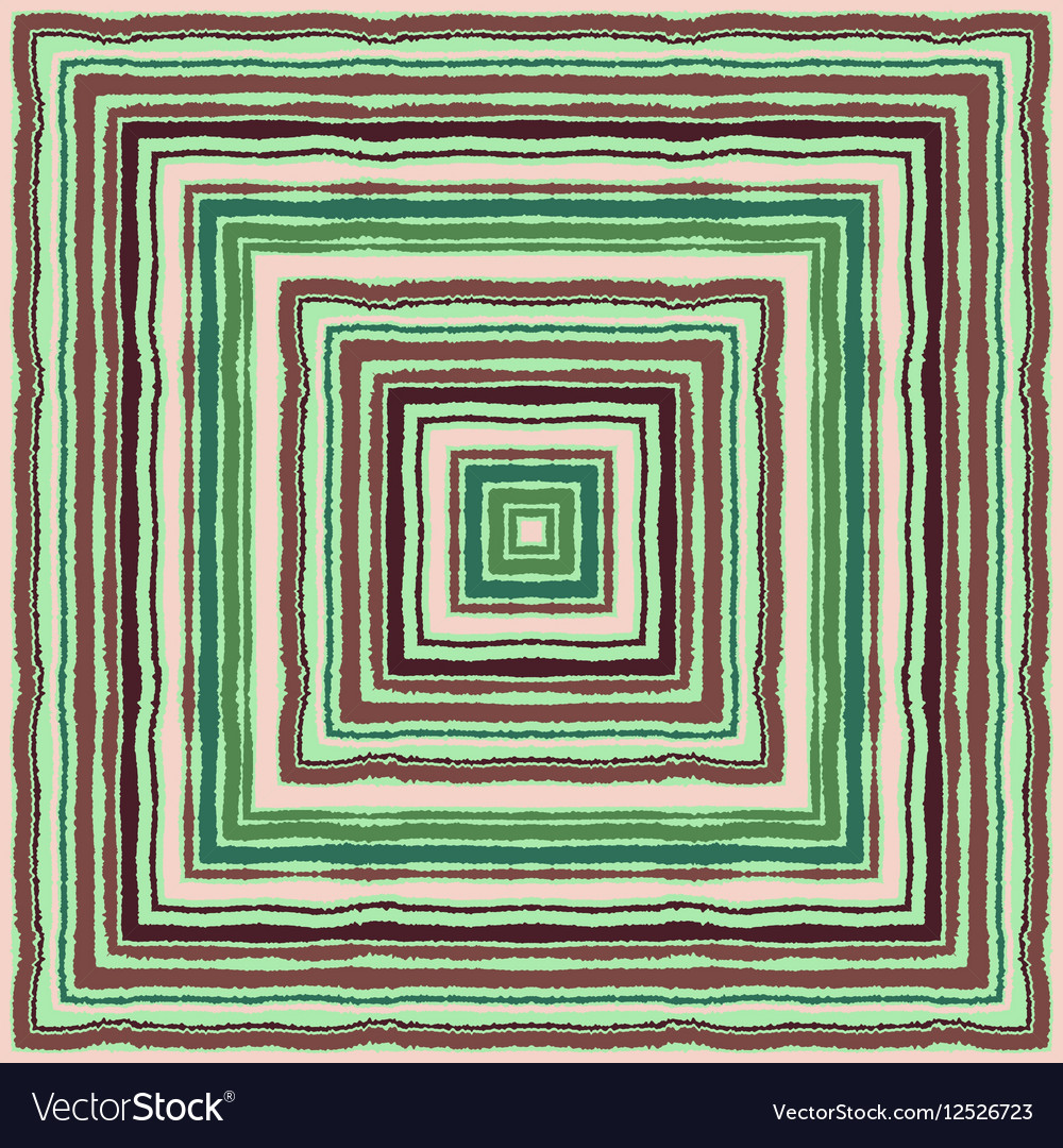 Striped rectangle pattern square lines with torn