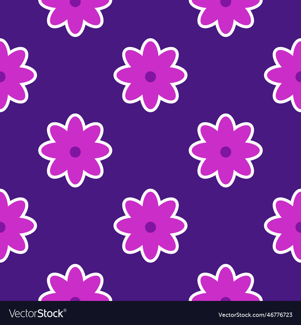 Y2k floral pattern funny funky retro flowers