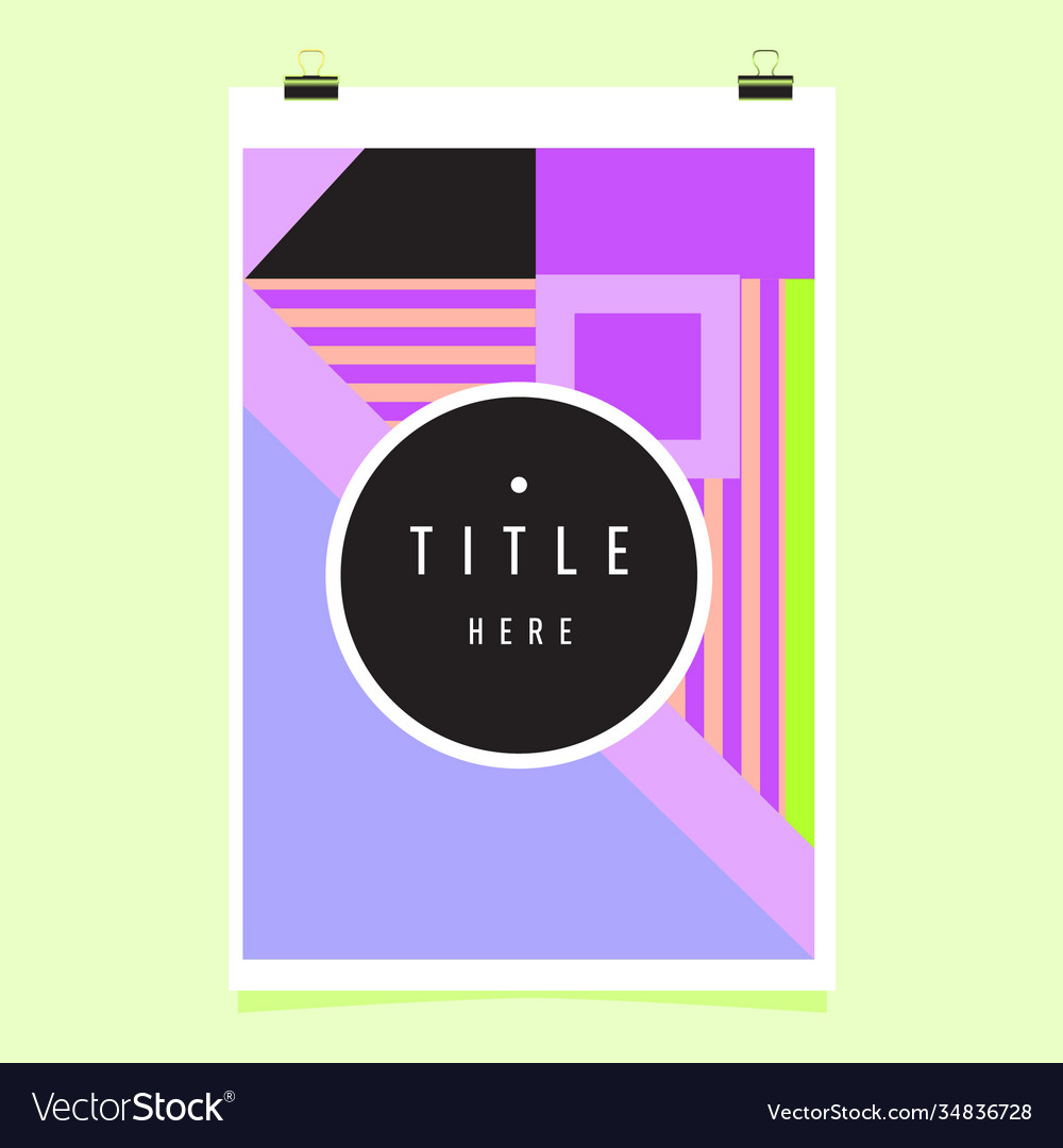 Abstract colorful geometric pattern background Vector Image Abstract colorful geometric pattern background