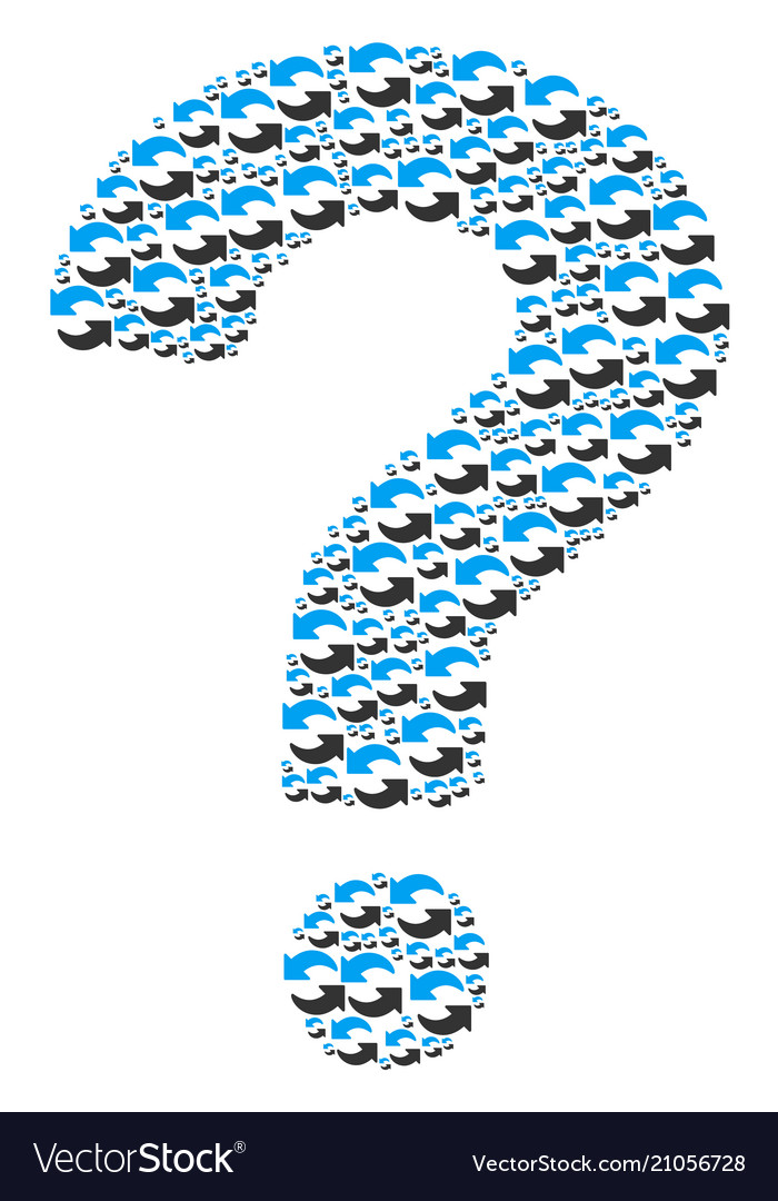 Answer shape of refresh icons vector image Answer shape of refresh icons