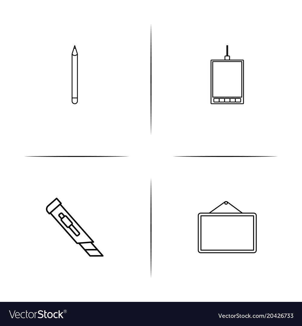 Creative process and design simple linear icon