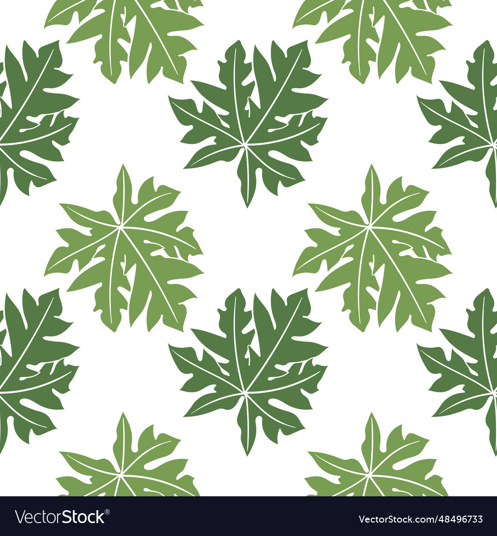 Leaf seamless pattern