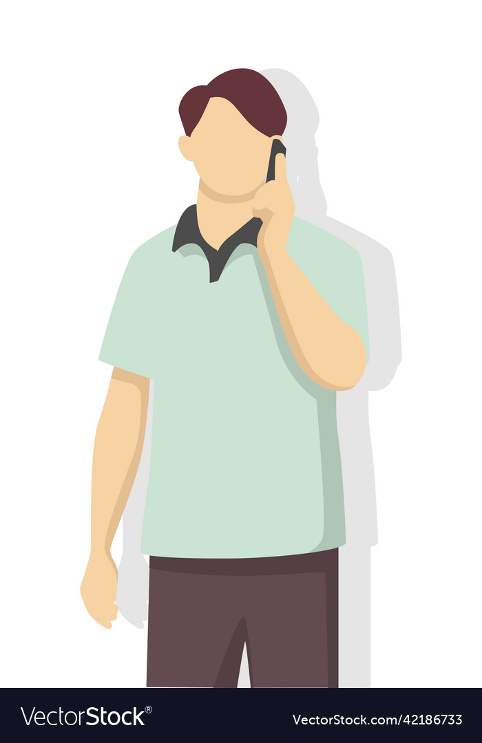 Man in modern style
