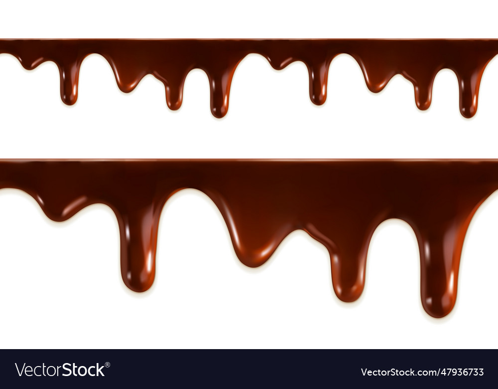 Melted chocolate seamless