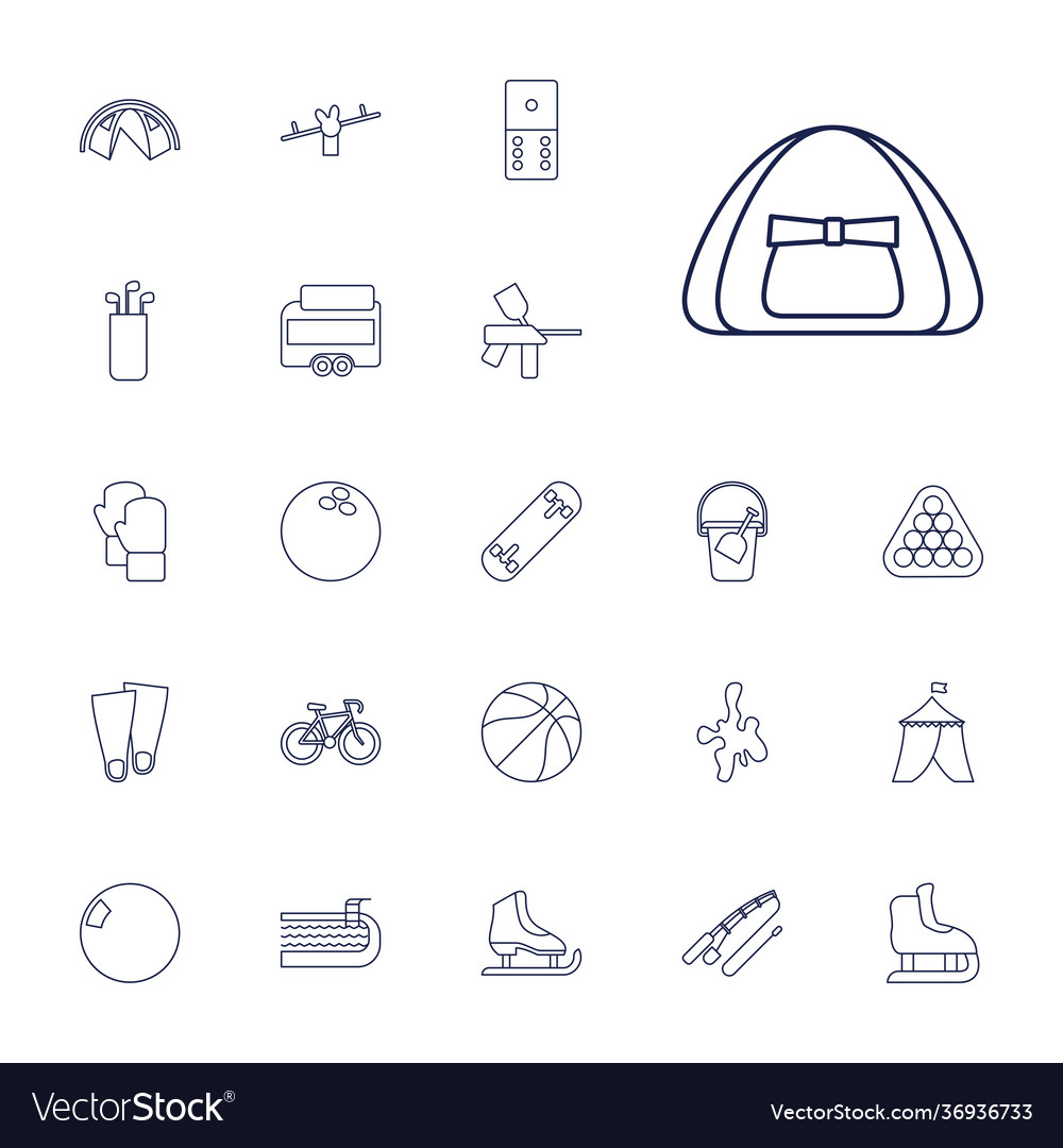 Recreation icons