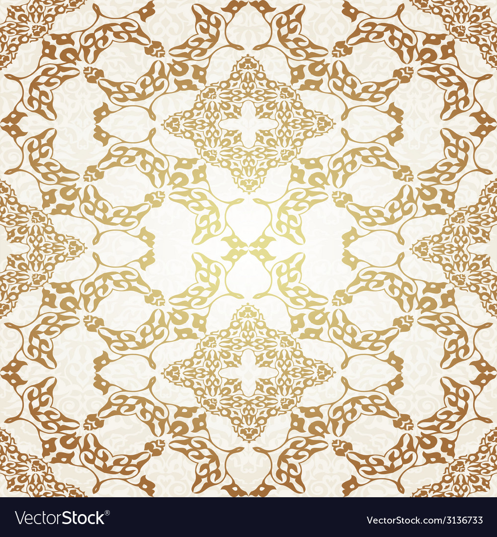 Seamless pattern in victorian style