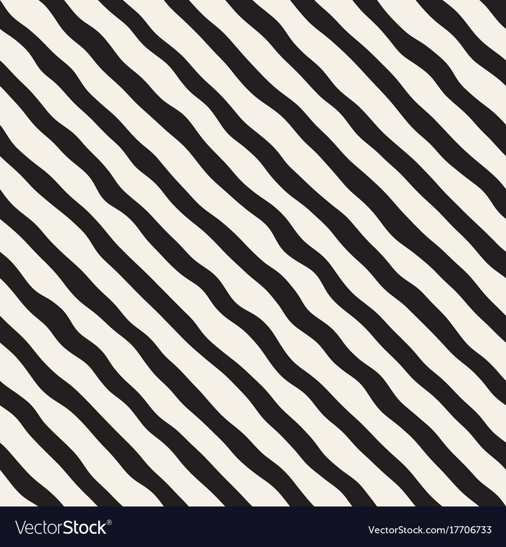 Seamless pattern with hand drawn waves abstract