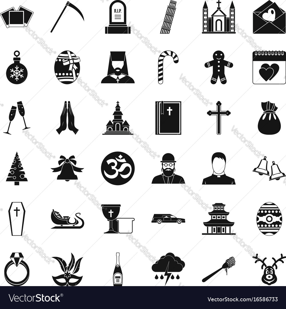 What are the icons in the temple 35 What are the icons in the temple 13
