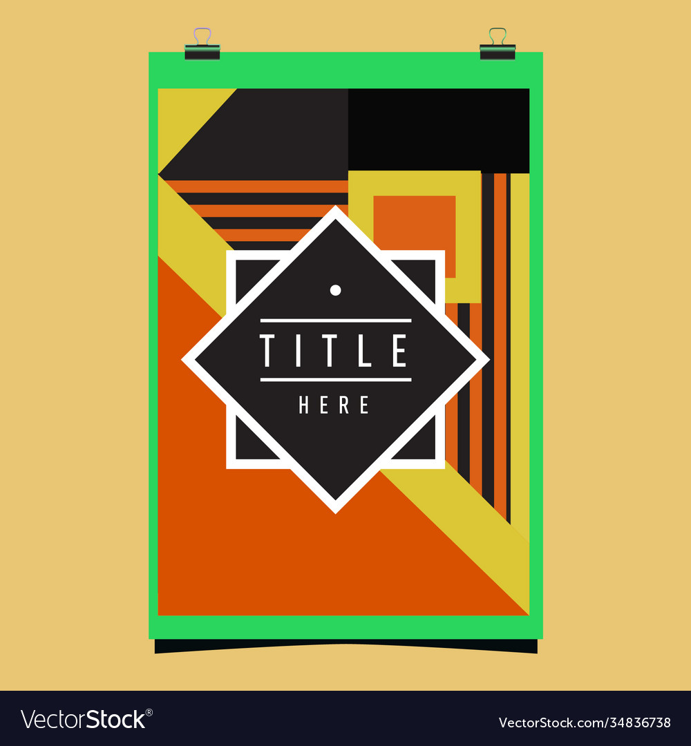 Abstract colorful geometric pattern background Vector Image Abstract colorful geometric pattern background