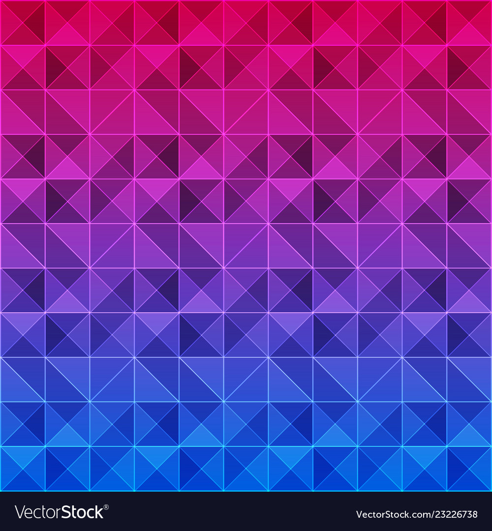 Colorful triangle pattern background