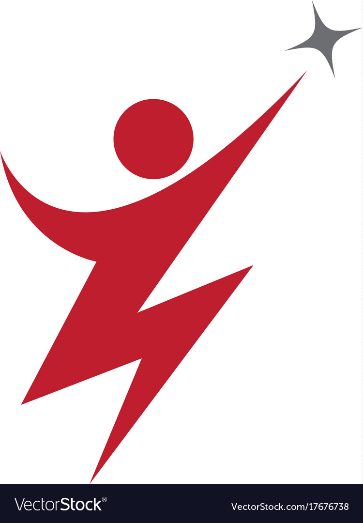 Lightning Bolt Logo Template
