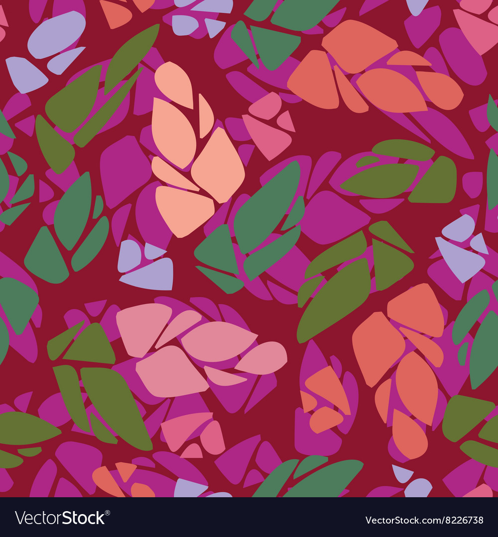 Seamless pattern with cones of hops