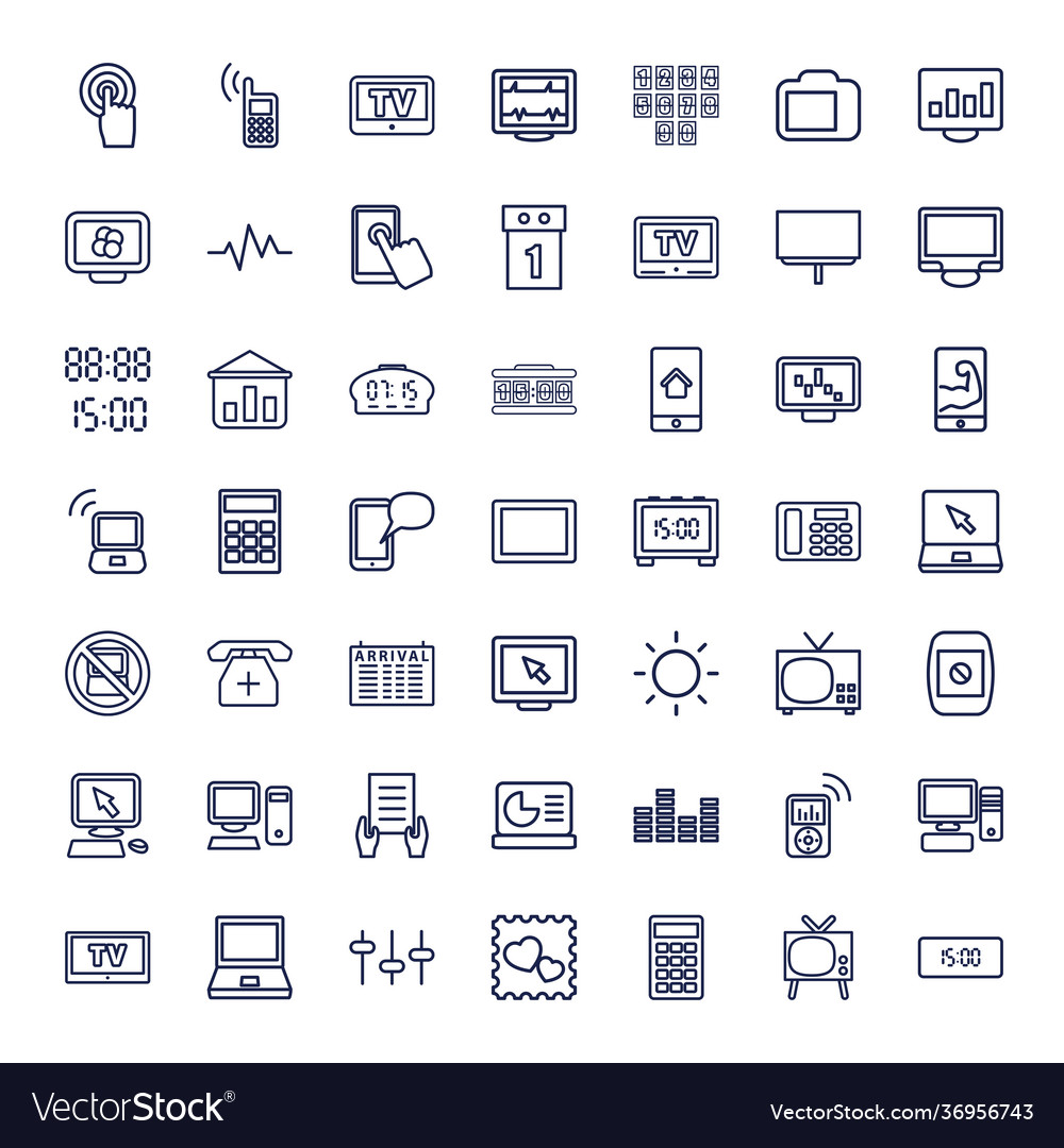 49 display icons