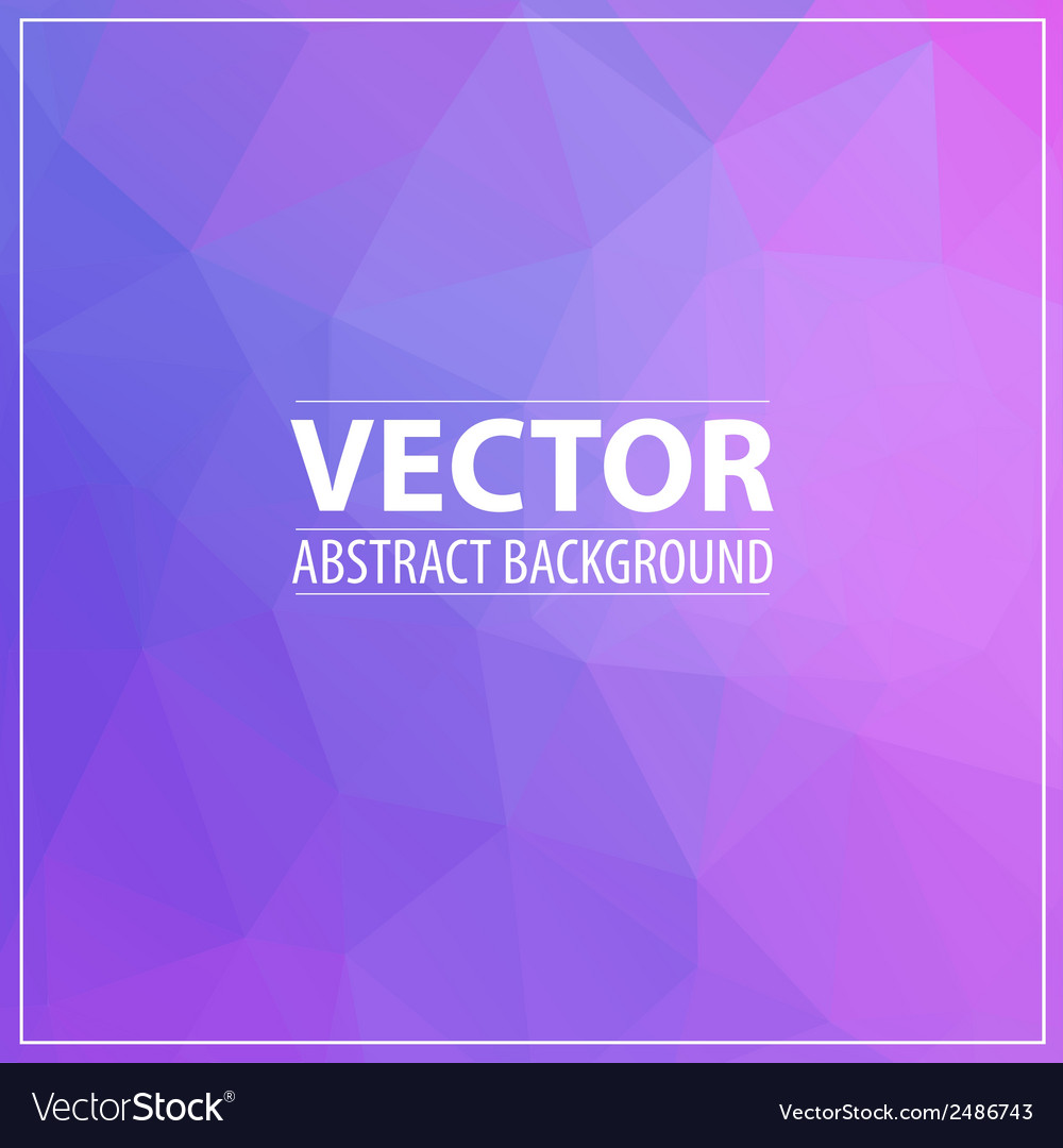 Abstract triangle background