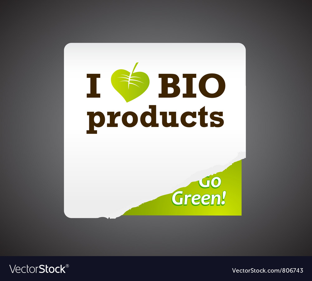 Bio sticker