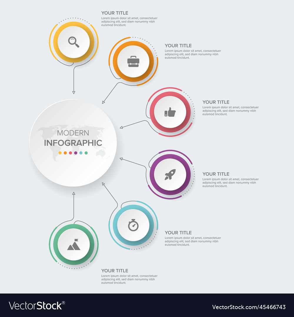 Creative concept for infographic element 6