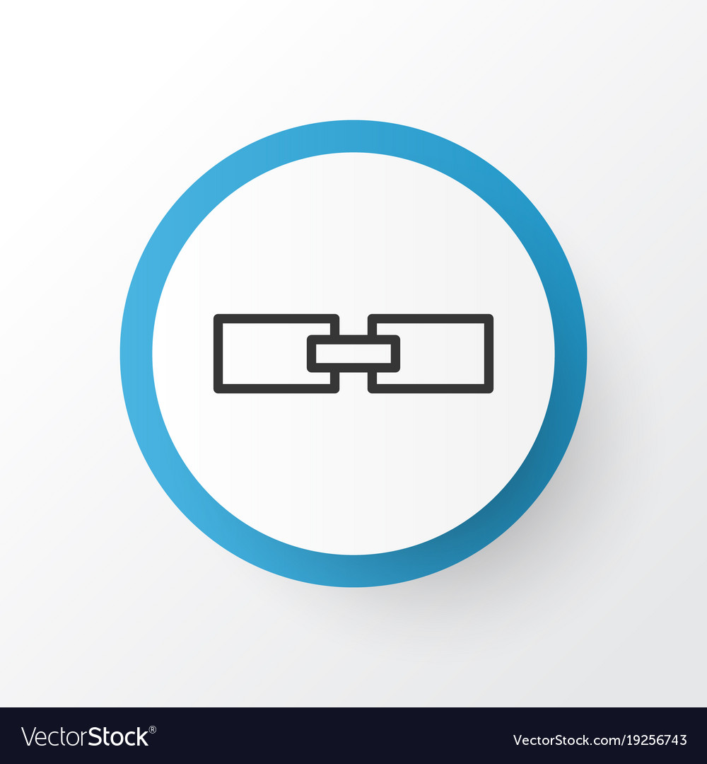 Linked data icon symbol premium quality isolated