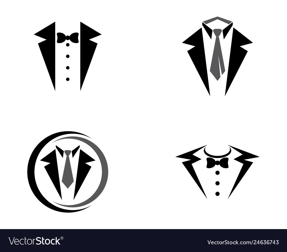 Tuxedo symbol Royalty Free Vector Image - VectorStock