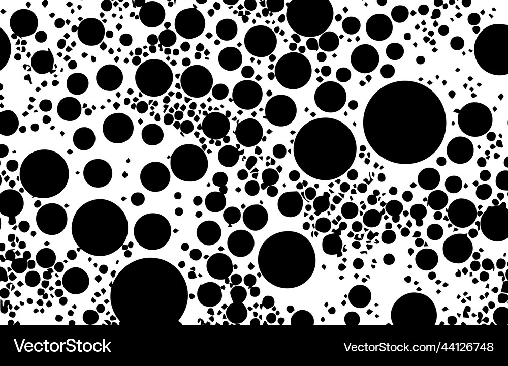 Black and white pattern abstract texture Vector Image