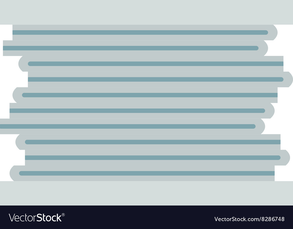 Blank sheet of paper note empty document design