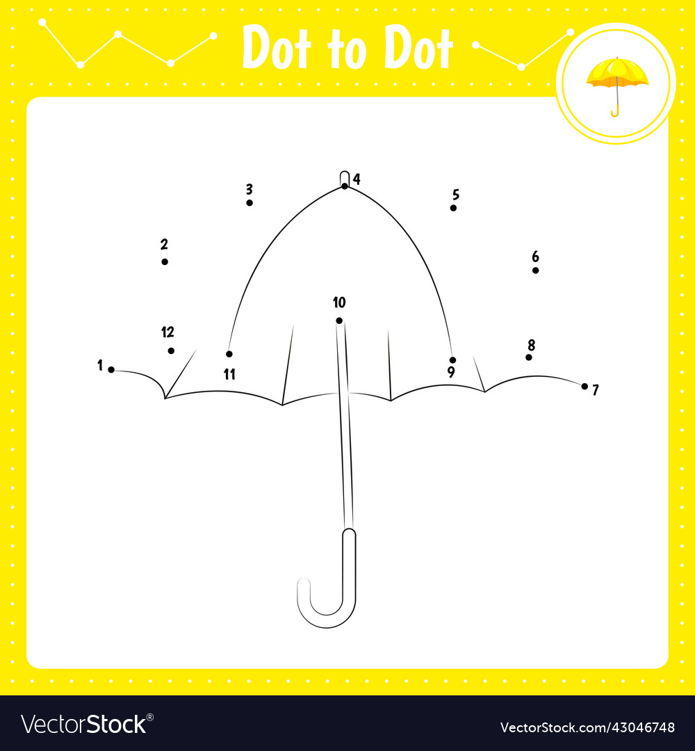 Connect the dots umbrella dot to educational