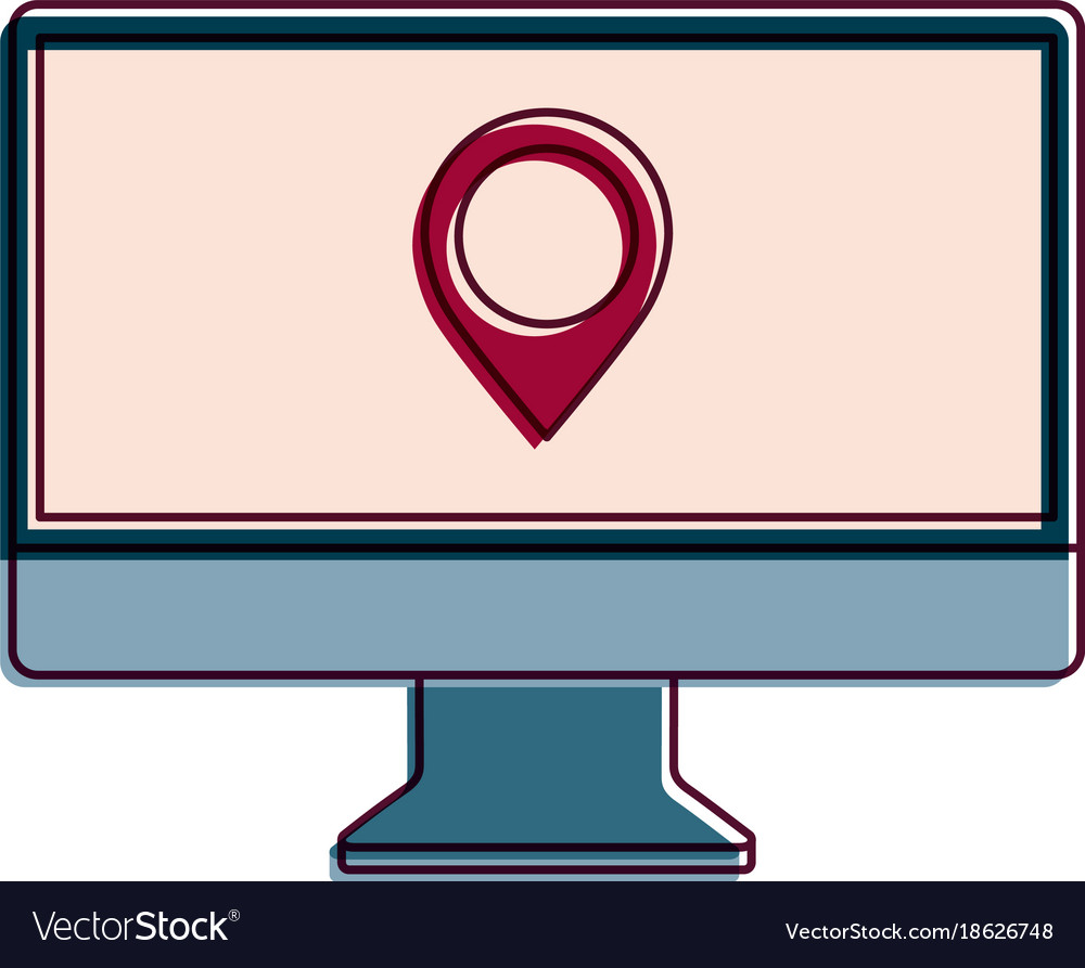 Monitor computer pointer map on screen app