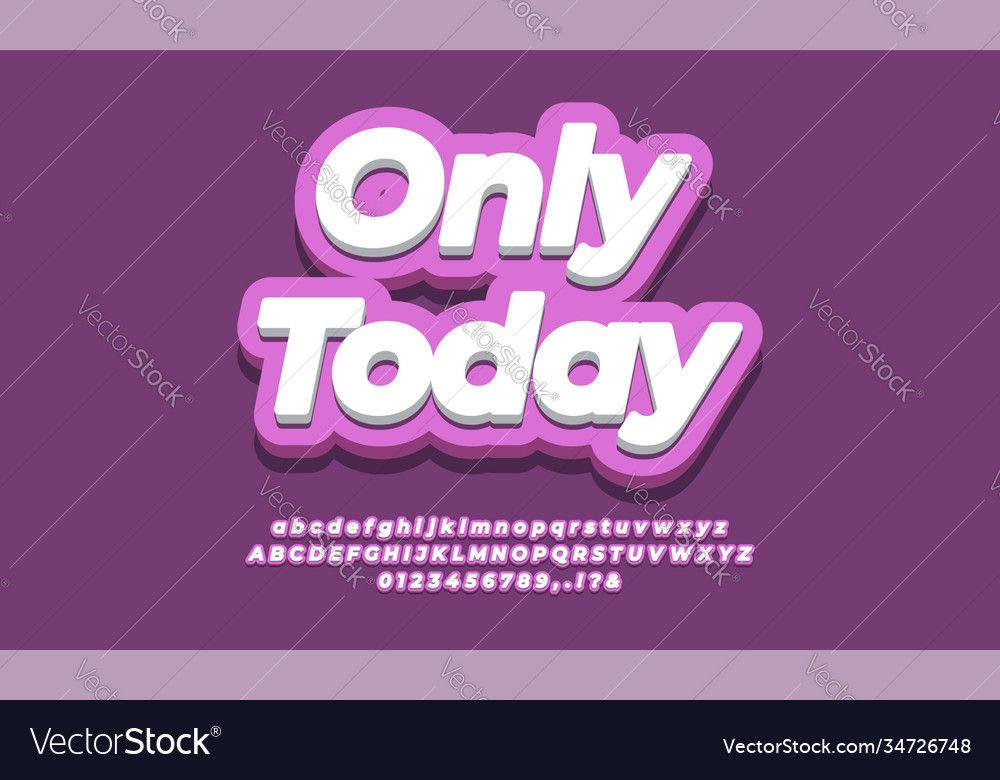 Only now text pink design