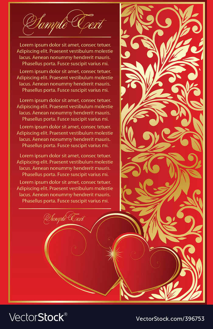 Abstract card with pattern