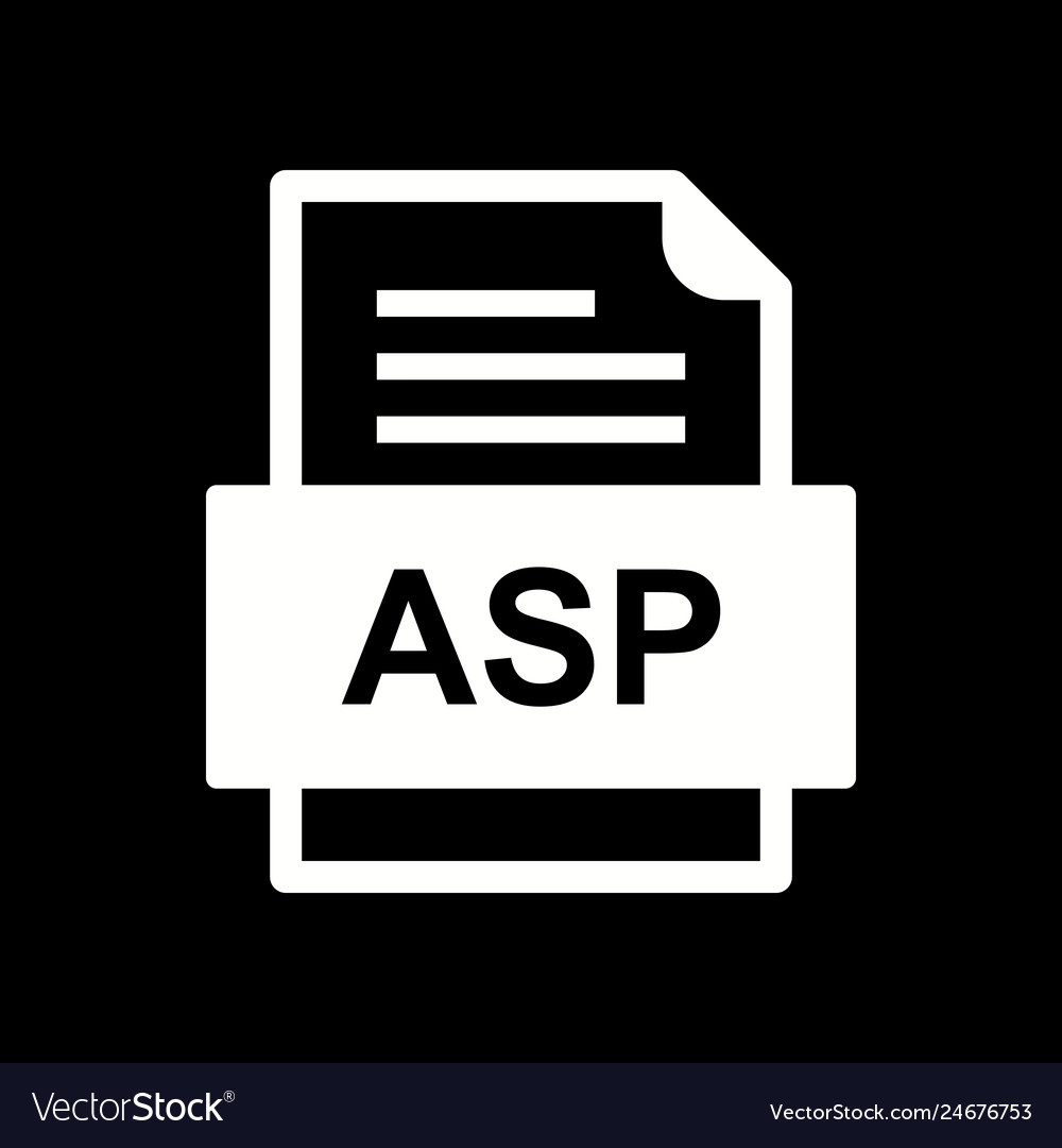 Asp file document icon