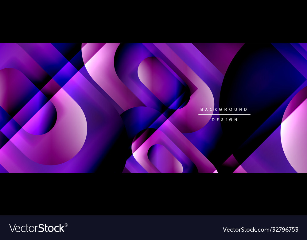 Geometric abstract background with lines vector image Geometric abstract background with lines