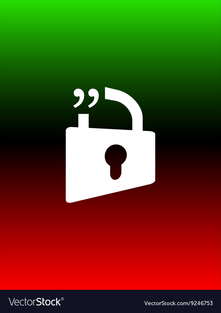 Quote blank with text bubble stock element