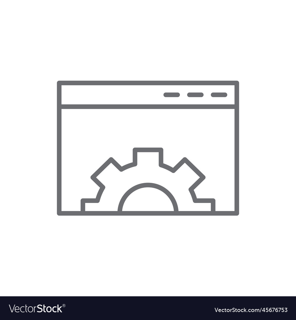 Setting icon Vector Image Setting icon