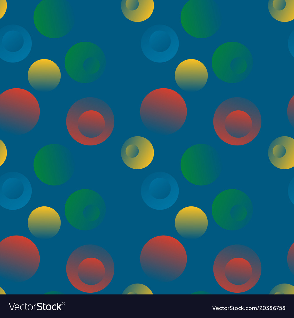 Bubble stone floating seamless pattern