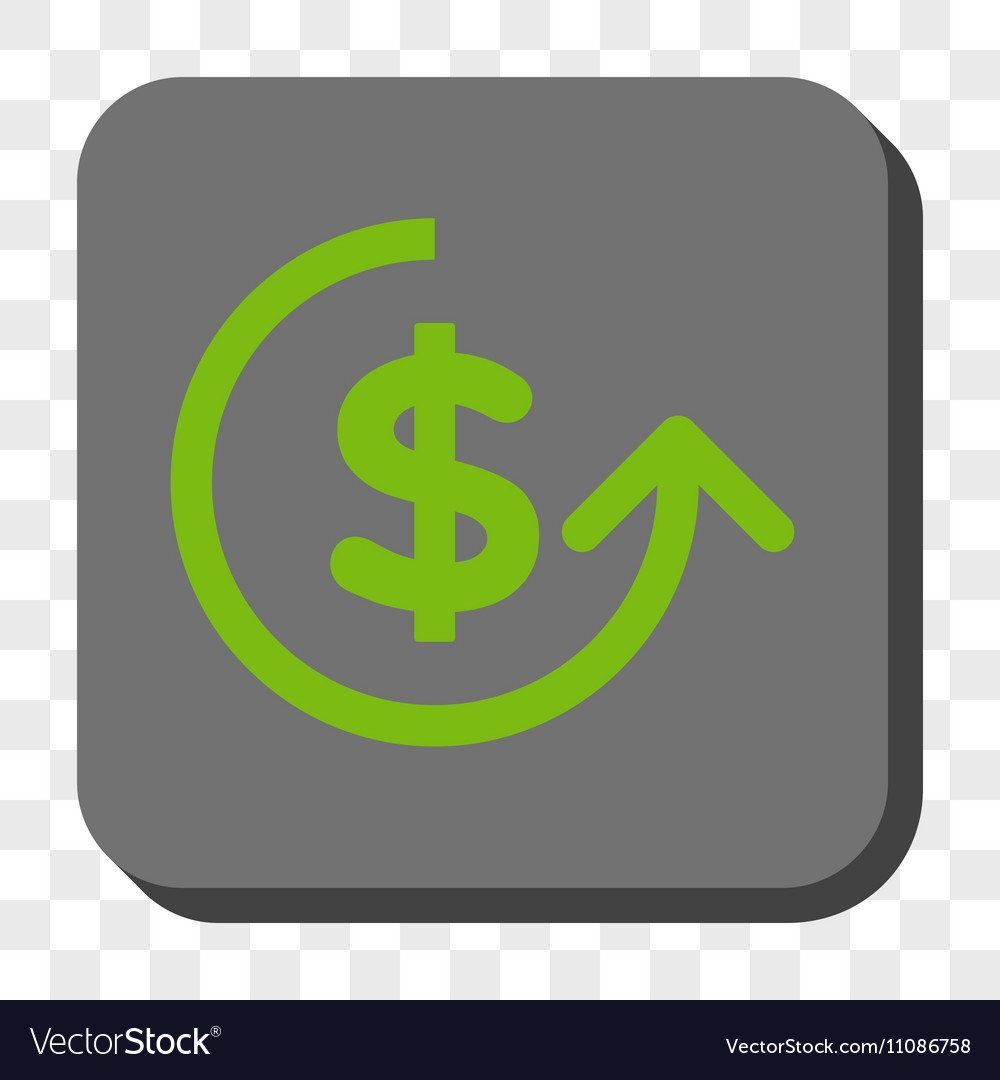 Chargeback rounded square button