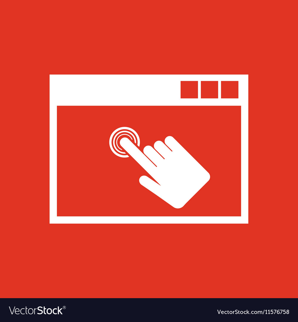 Click icon design symbol web