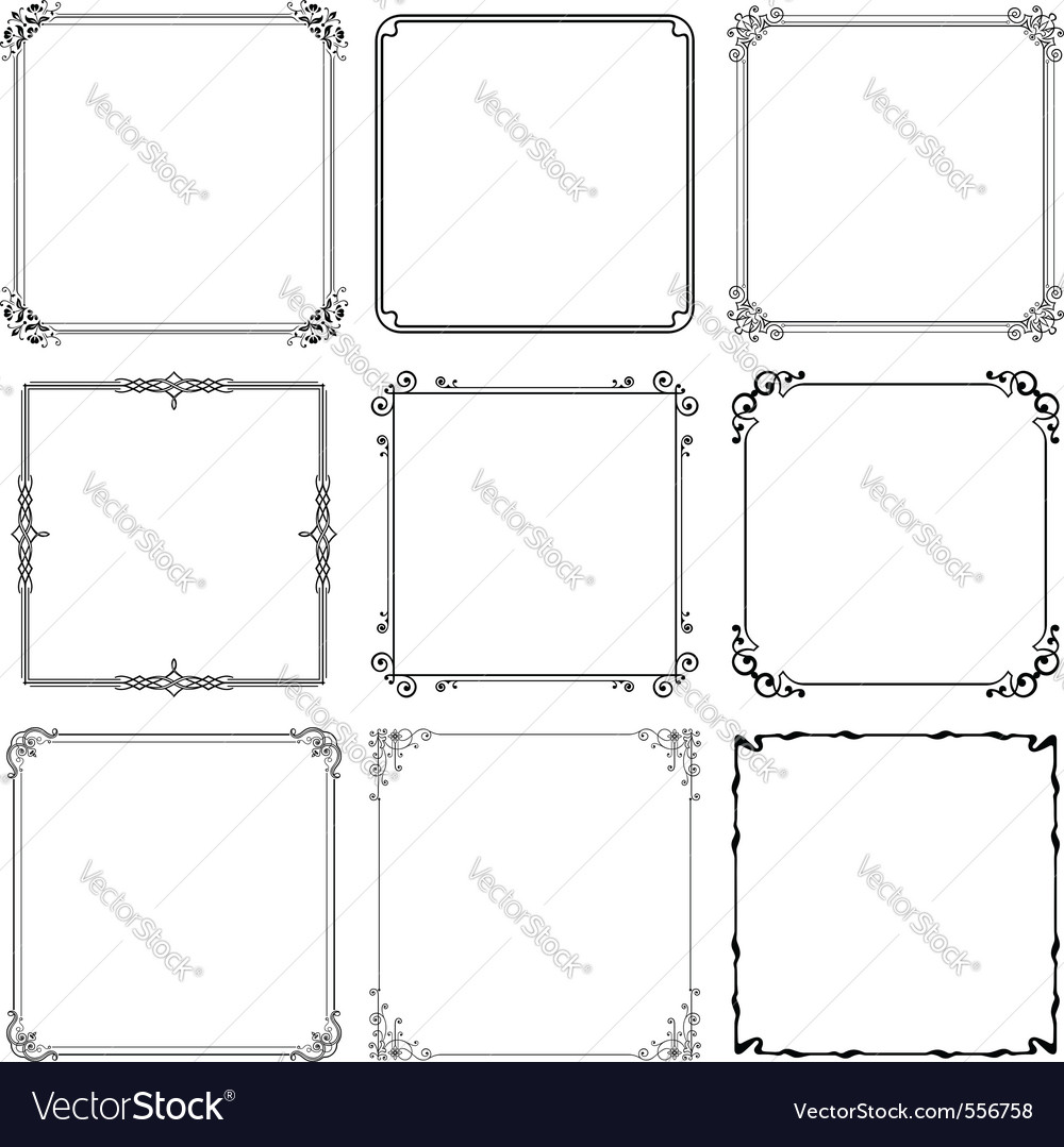 Elegant Frame Royalty Free Vector Image - Vectorstock