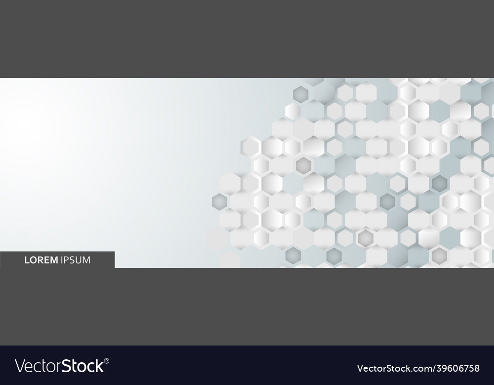 Geometric Hexagonal Pattern Background Royalty Free Vector