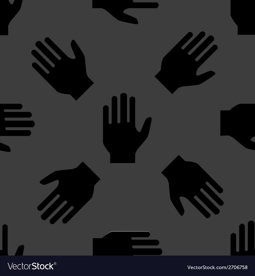 Hand web iconflat design seamless pattern