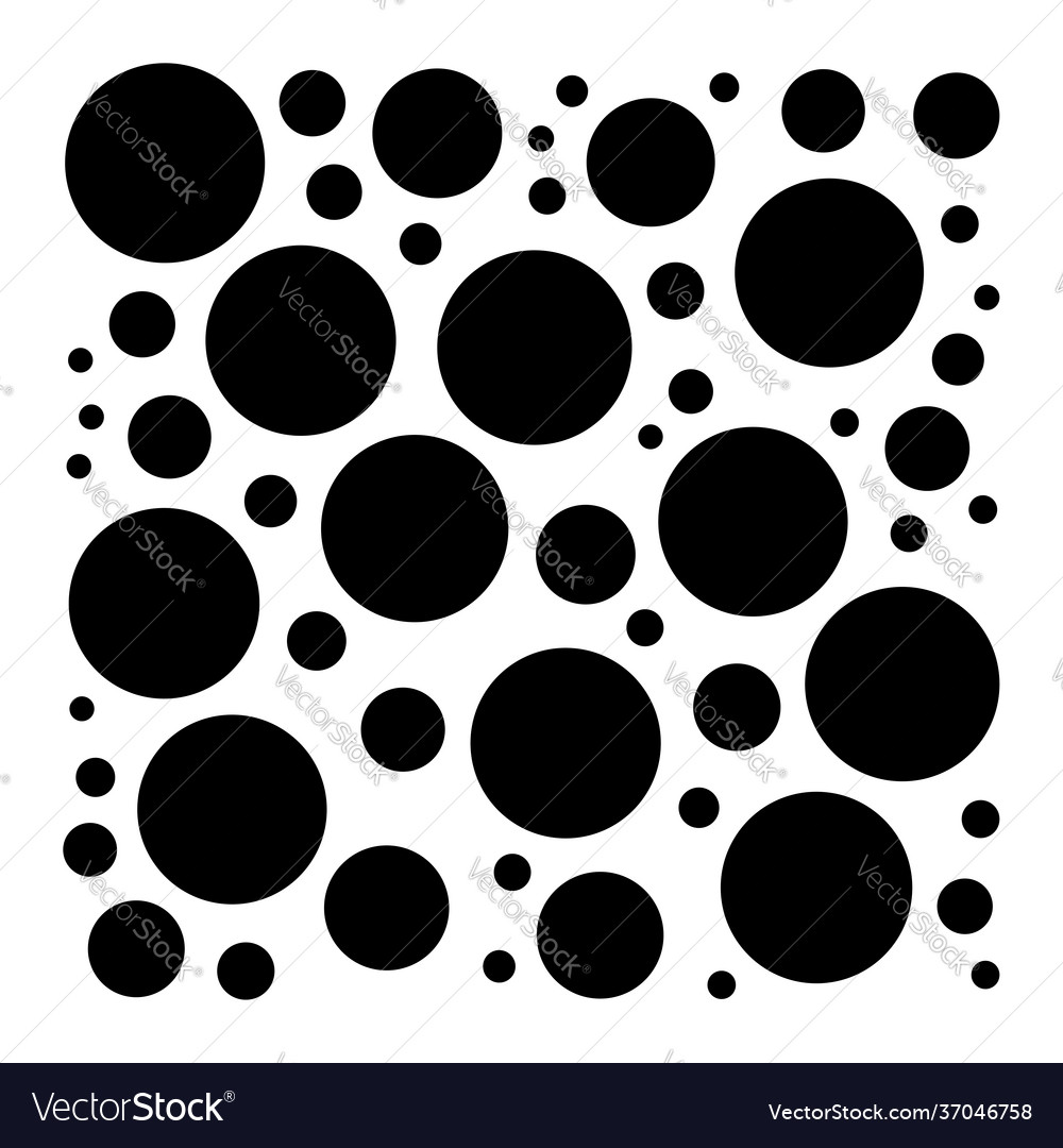 Random dots circles specles dotted design element Vector Image Random dots circles specles dotted design element