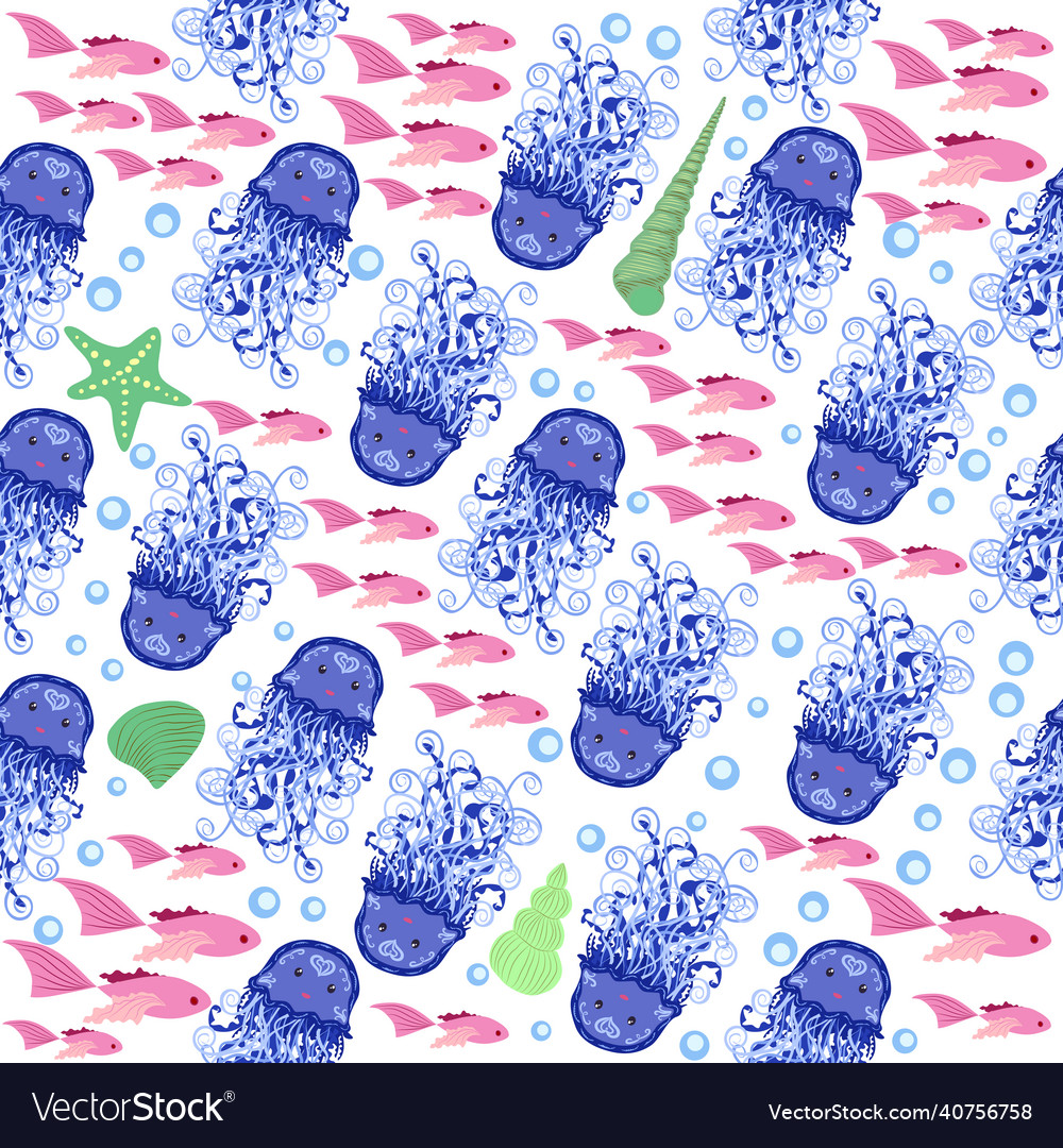 Seamless pattern with detailed transparent vector image Seamless pattern with detailed transparent