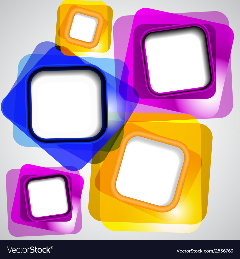 Abstract background of color squares