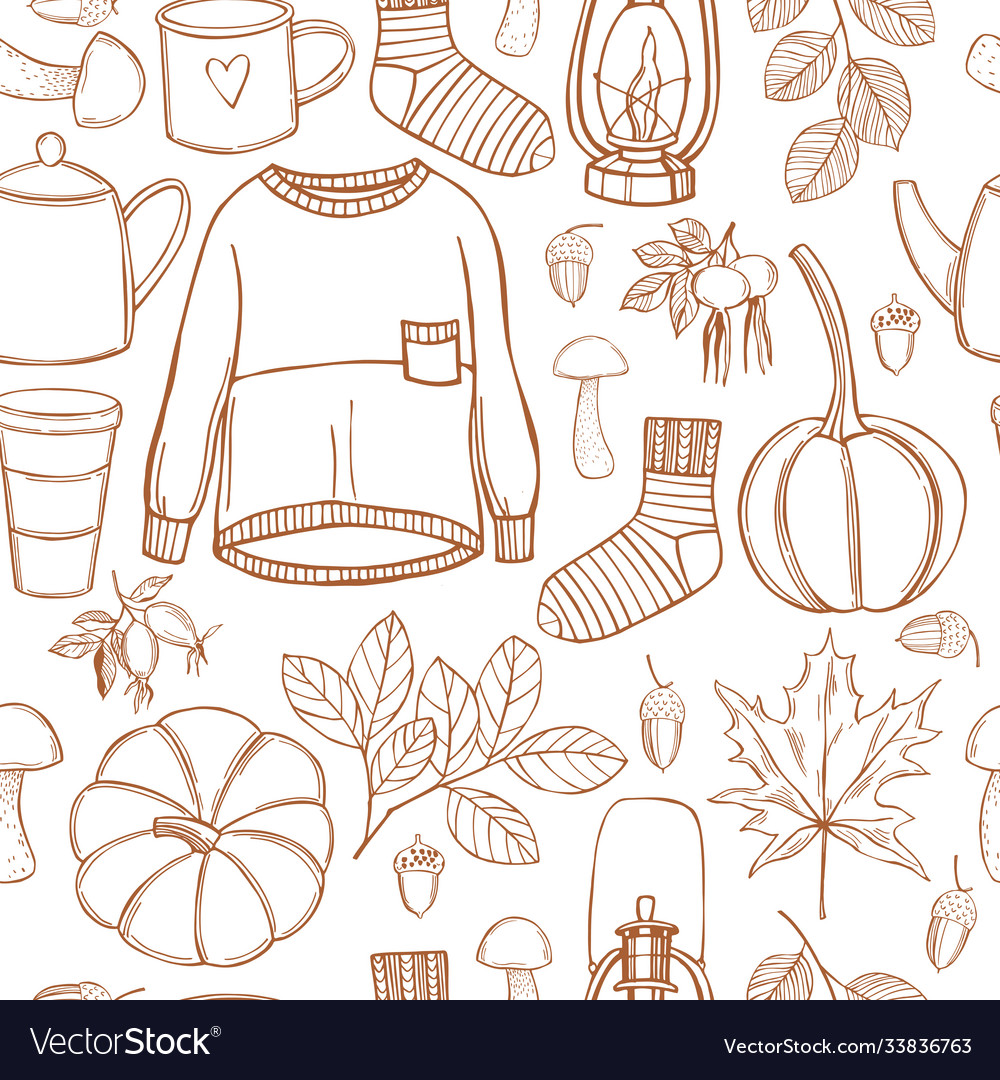 Autumn set pattern