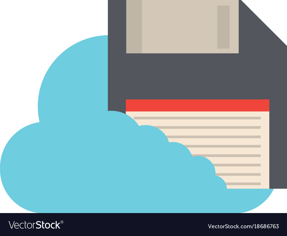 Floppy Diskette Icon Royalty Free Vector Image