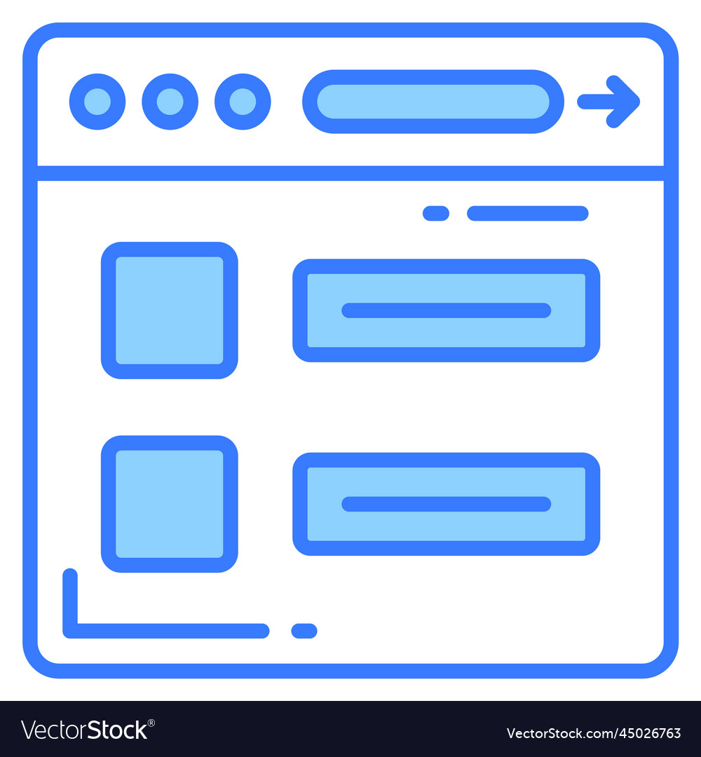 Website icon for graphic and web design