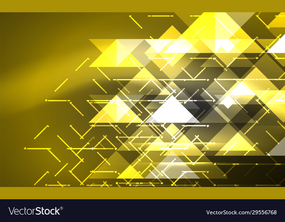 Abstract background mosaic triangle pattern vector image Abstract background mosaic triangle pattern